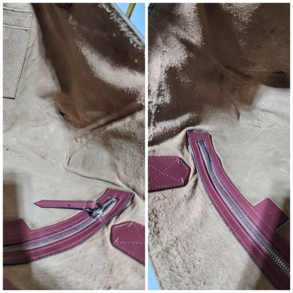 Authentic Gucci Supreme Leather Tote Bag Black/Pink - Picture 8 of 16